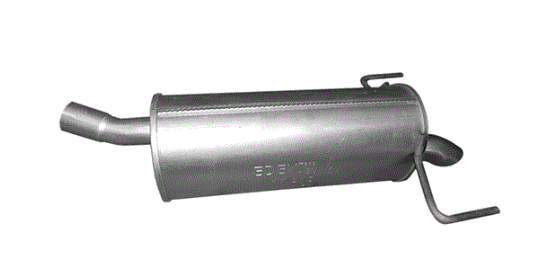 Endschalldämpfer Endtopf Auspuffanlage für Opel Astra H 1.3 1.7 CDTi 2004-2014