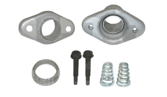 Anbausatz Montagesatz Endschalldämpfer Auspuff für Opel Astra G 1.6 1.8 98-2009