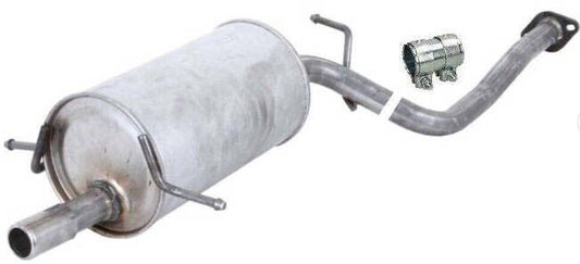 Auspuff hinten Endschalldämpfer Endtopf Subaru Impreza 2.0 Turbo 4WD GC GF GFC