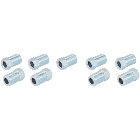 9 Bremsleitung Verschraubung Einschraubverbinder 6mm M12 Seat Fiat Mercedes BMW