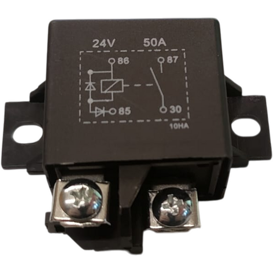 Batterie Trennrelais Bordnetz Starter 24V max 50A LKW Boot Jeep VW Iveco MAN