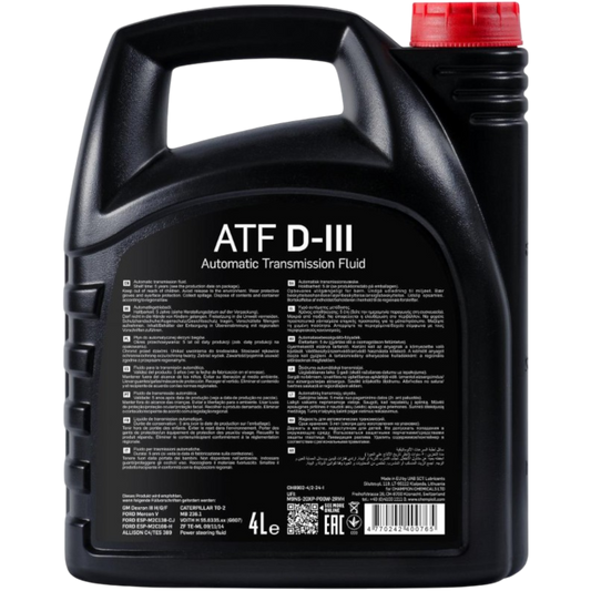 4L Automatikgetriebeöl Lenkgetriebe Hydraulik ATF III Dexron für Ford Mercedes