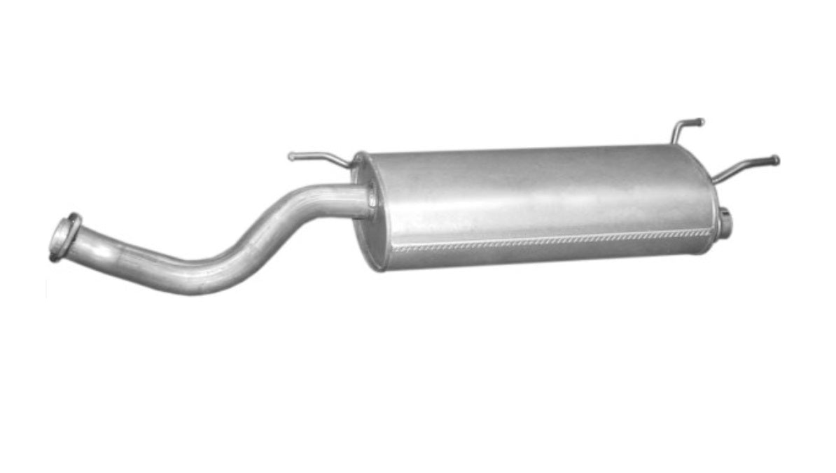 Middle silencer mid -toed pot exhaust center toyota land cruiser j10 100 4.2 td