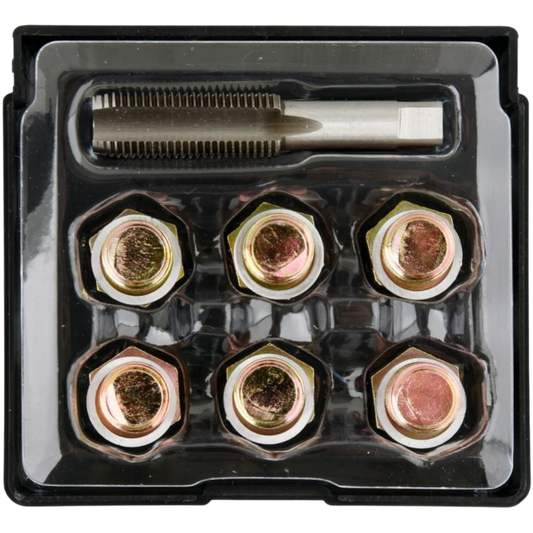 Reparatur Ölablassschraube M15 x 1,5 Ölablassgewinde 7tlg Gewindeschneider Kfz