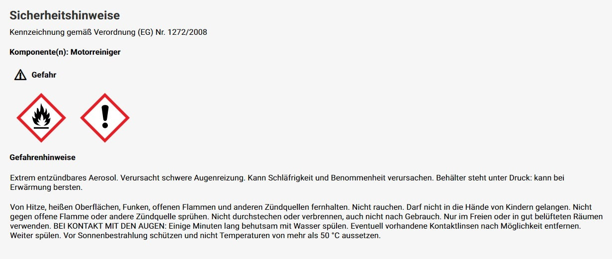 MA EGR Ventil +TURBO CLEANER Reiniger 400ml Spray Reinigung AGR Diesel Benzin