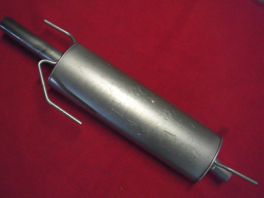 Field silencer Endpuff exhaust at the rear for Opel Astra F Cabriolet 1.6 x16SZR
