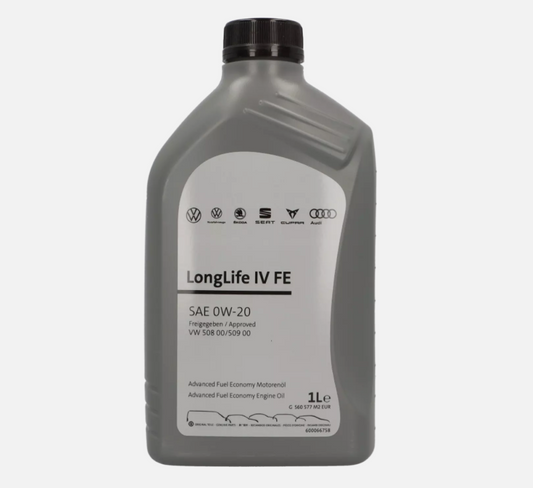 1 Liter Original VAG 0W-20 508.00/509.00 für VW Skoda Seat Audi Cupra GS60577M2