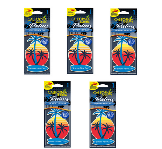 5x New Car Duft Baum Wunderbaum Autoduft Auto Lufterfrischer Spiegel Raumduft