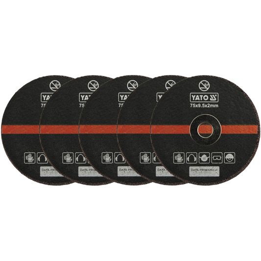 5x Mini Trennscheiben 75 mm Metall Stahl Flexscheiben Luftdruck-Winkelschleifer