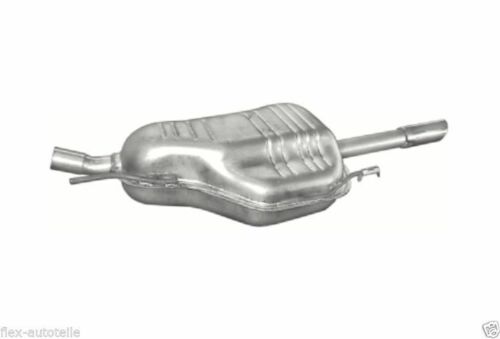 Rear exhaust muffler Opel Astra G Saloon 1.6 1.8 16V 03-