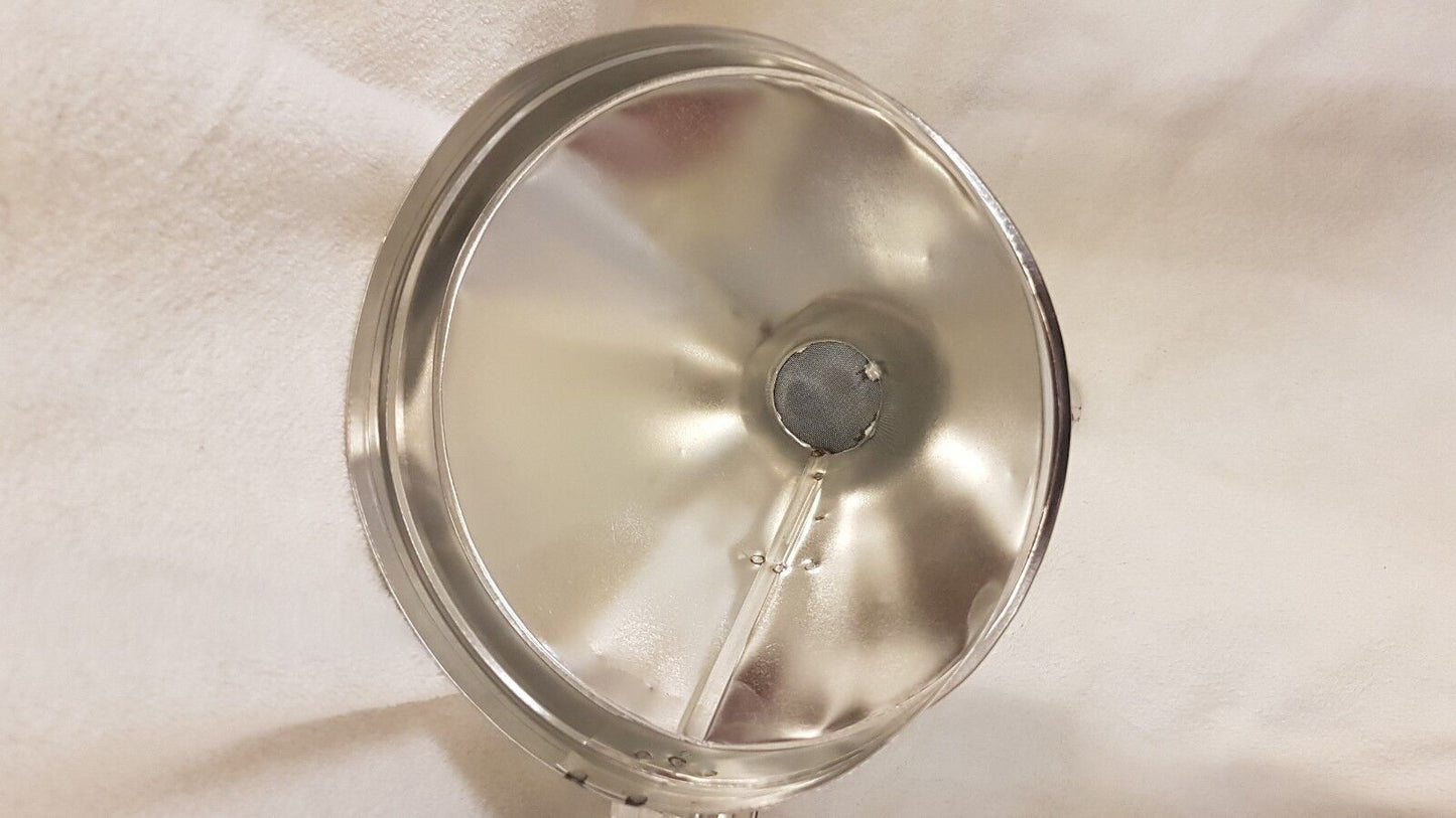 Metalltrichter Verzinkt Blech Einfüll 165mm Sieb Benzin Diesel ÖL Wasser 2cm