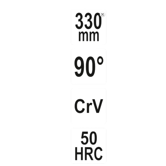 Langbeckzange Spitzzange Verlängerungszange Zange gebunden 90° 330mm CrV