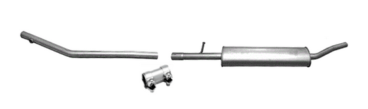 Mittelschalldämpfer Mitteltopf Auspuff Abgasanlage für Dacia Duster 1.6 16V 4x4