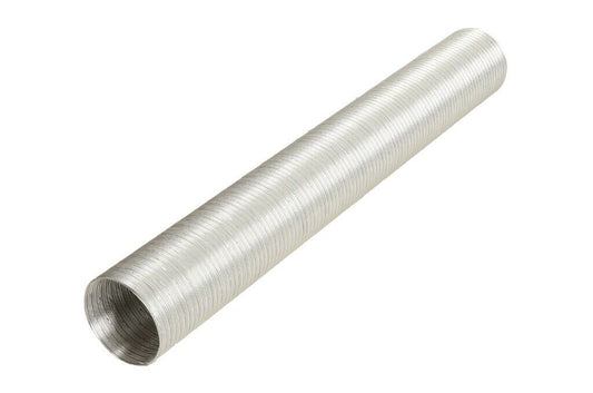 Gates preheating hose Ø 50mm 100cm aluminum heat conduction flex hose car air intake