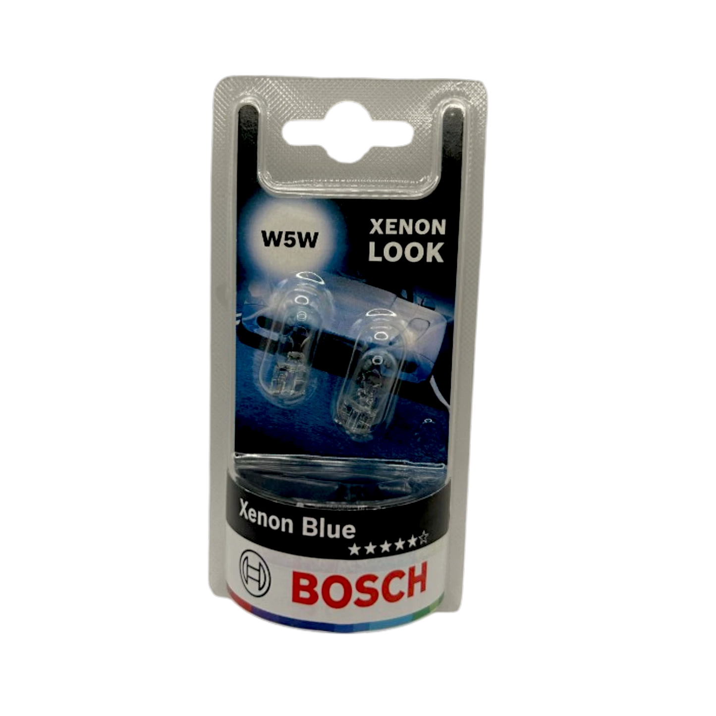 2x Bosch W5W W2,1X9,5D Xenon Look Glühlampe für BMW Audi VW Skoda Seat Ford Opel