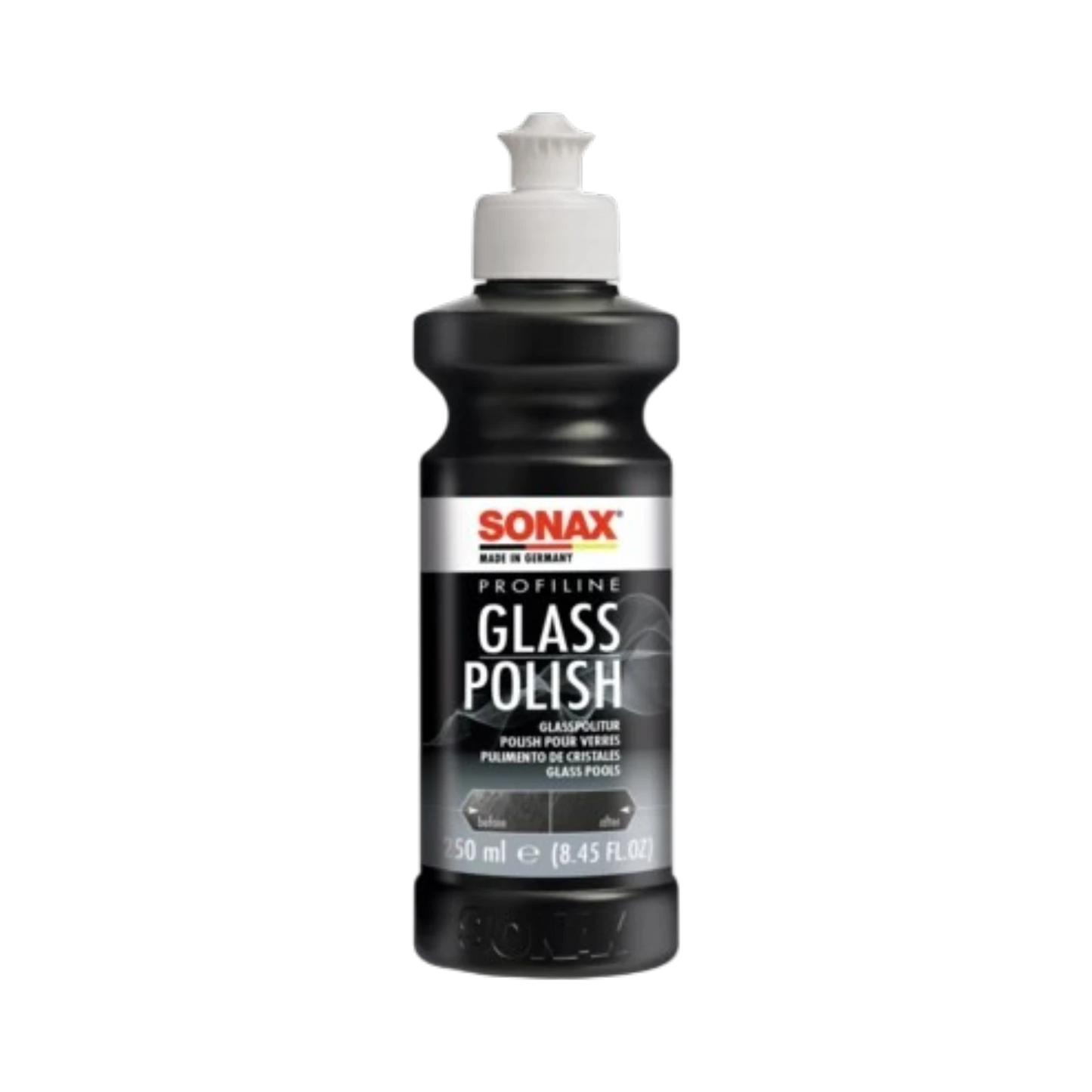 Sonax Glaspolitur Scheibenpolitur Polish Polierpaste Kratzer entfernen 250 ml