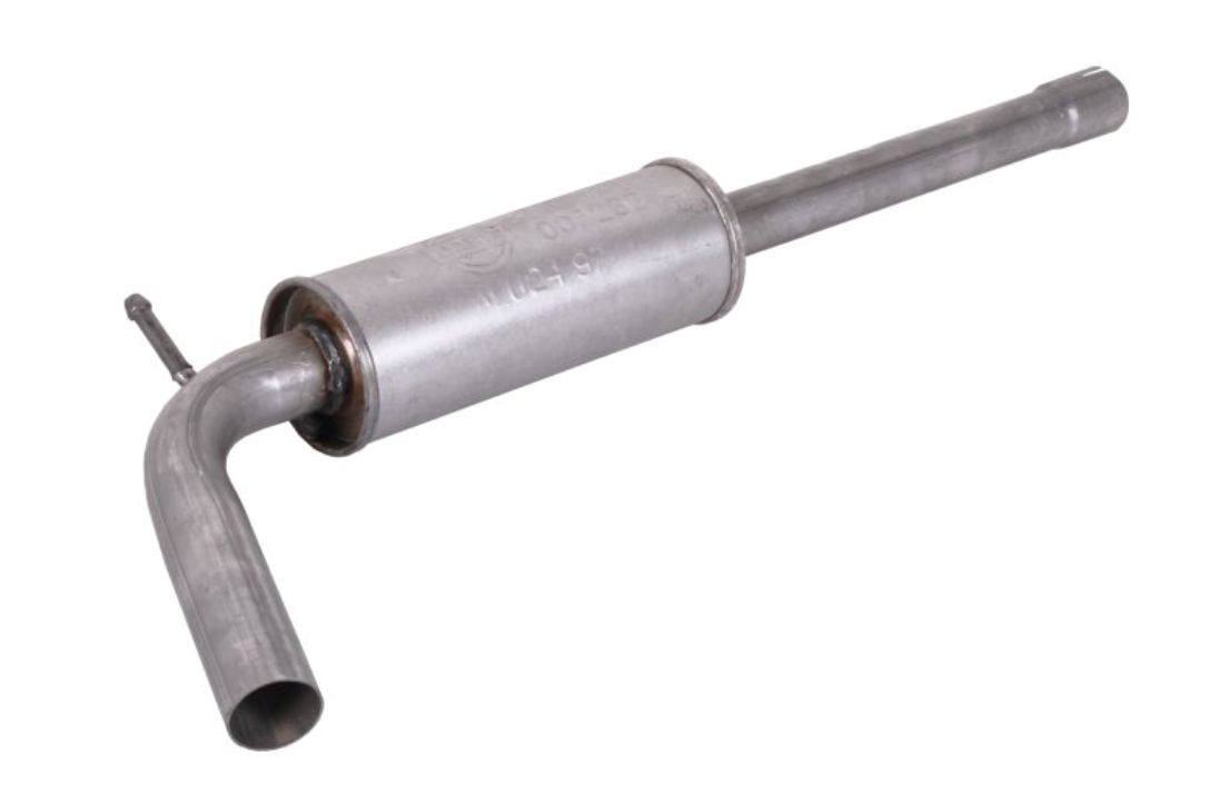 Schalldämpfer Mitteltopf Auspuff für VW POLO FLIEßHECK 1.2 90-105PS 2009