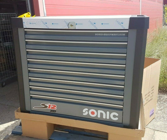 Sonic 771446 Werkzeugwagen S12XD gefüllt 714tlg Werkstattwagen bestückt 8 Schübe - Flex-Autoteile