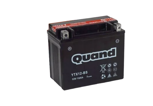Quand YTX12-BS Motorradbatterie Batterie Motorrad 180A 10Ah Benelli Cagiva Honda