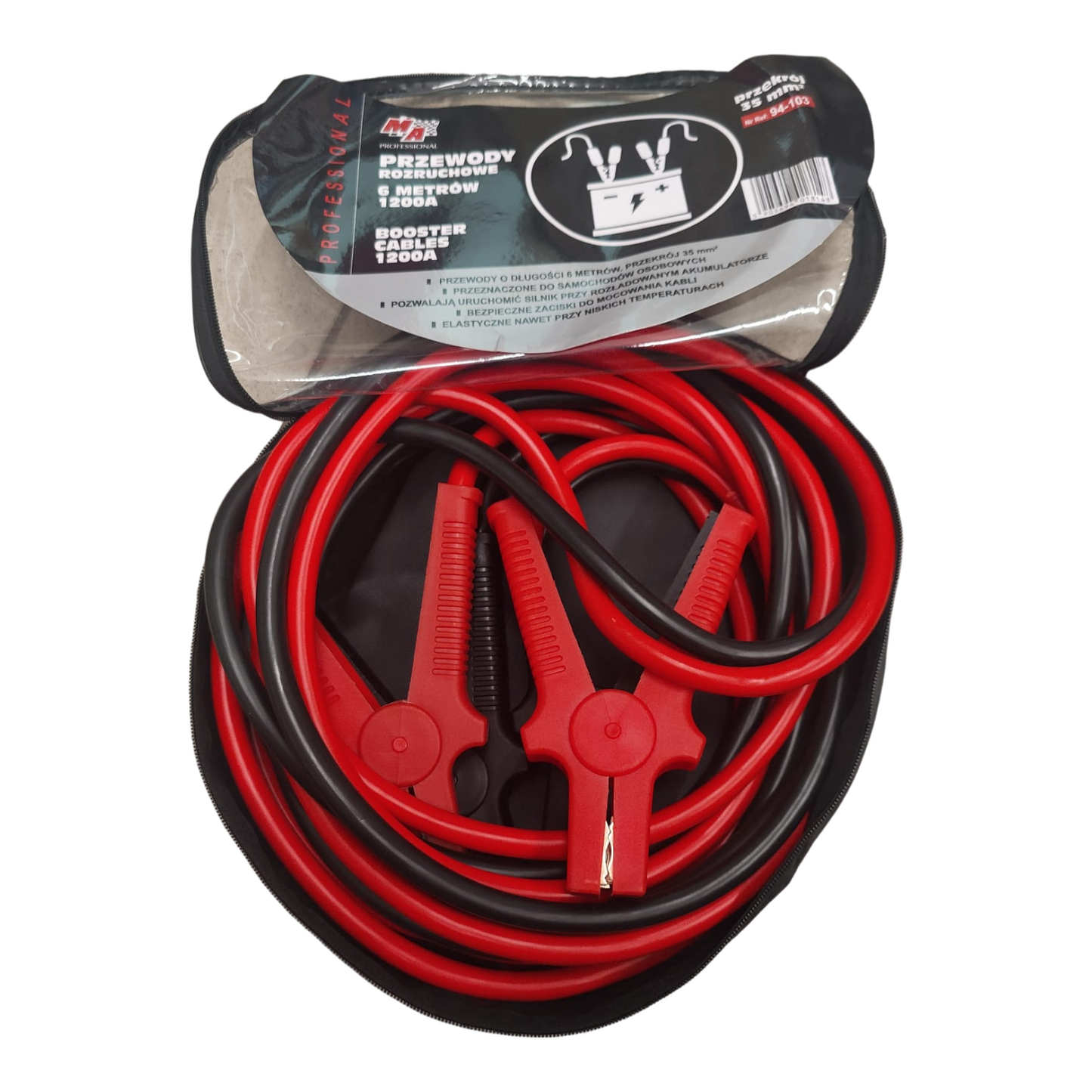 Starterkabel Batterie-Überbrückungskabel Starthilfekabel 1200A 6m LKW PKW Diesel