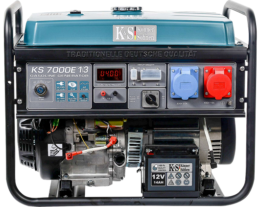 KS7000E-1/3 electricity generator VTS generator petrol AVR emergency generator 5.5KW 400V