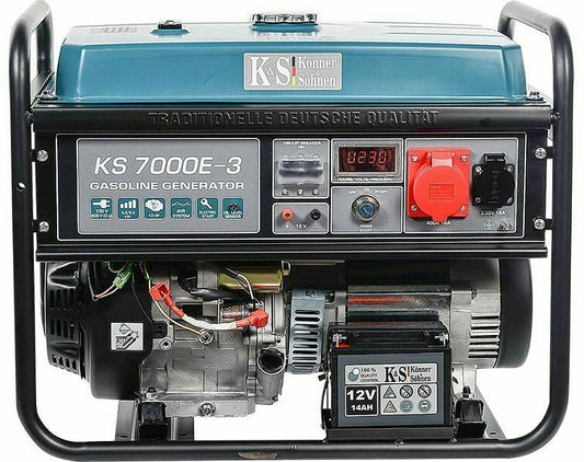 KS7000E-3 power generator generator petrol emergency generator 5.5kW ESTART 400V 16A