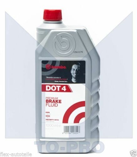 Brembo Bremsflüssigkeit 1L DOT4 Ford Fiat Renault Opel BMW Audi VW Mercedes Seat
