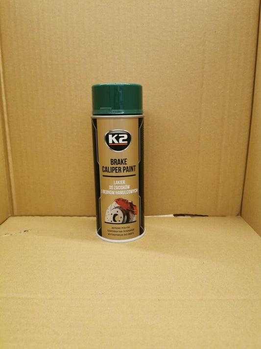 K2 BrakeSatplack 400ml spray green thermolack 260 ° C color heat festival