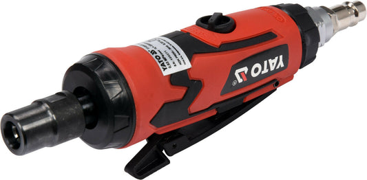 YATO YT-09633 Druckluft Stabschleifer Mini Multi gerade Schleifgerät 6mm Fräser