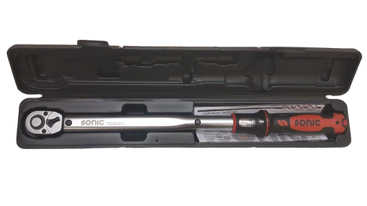 Sonic 732320200 1/2" Drehmomentschlüssel Ratsche Profi Werkzeug 40 - 200NM