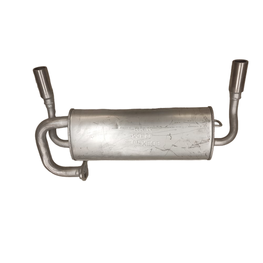 Final absorber Endpuff exhaust at the rear for MG ROVER MGF (approx.) 1.8 16V 88KW 18K4F