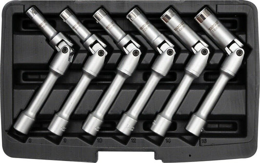 YATO YT-0534 Glühkerzenschlüssel Set Steckschlüsselsatz extra lang CrV Koffer - Flex-Autoteile