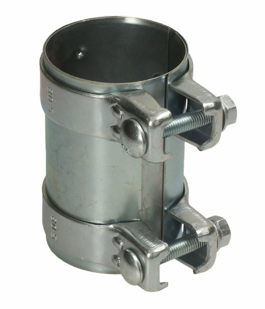 Exhaust clamp pipe clamp double clamp pipe connector clamp 75/76x125 mm