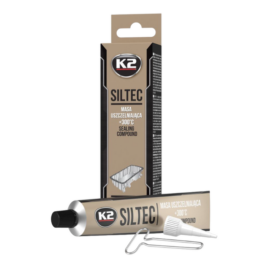 Siltec K2 Dichtmasse Silikon Oxim +300°C 90g Ventildeckel Ölwanne Wasserpumpe