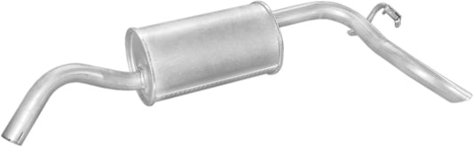 Rear exhaust muffler for Ford Escort V GAL 1.3 44KW 60PS