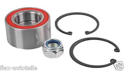 Radlager-Satz für Cordoba Ibiza Toledo Inca Caddy Golf Jetta Passat Polo Vento - Flex-Autoteile