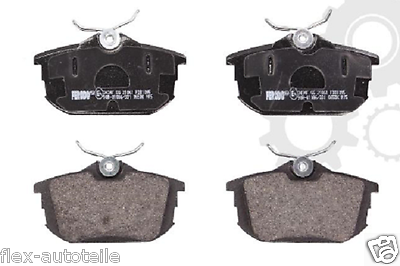 Bremsbeläge Bremsklötze Hinterachse für Mitsubishi Carisma Colt Space Volvo S40 - Flex-Autoteile