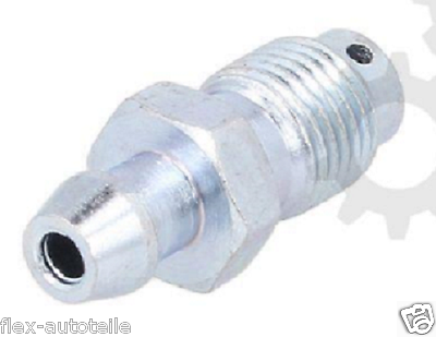10x Entlüftungsschraube Bremssattel Entlüfternippel Ventil Universal M10 11mm - Flex-Autoteile