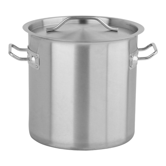 17L Kochtopf Suppentopf Edelstahl 28cm Deckel Küchentopf Bratentopf Induktion