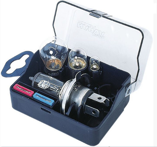 Ersatzlampenkasten Lampenbox Glühlampe Glühbirne Sicherung H4 P21W21 BA15s W5W