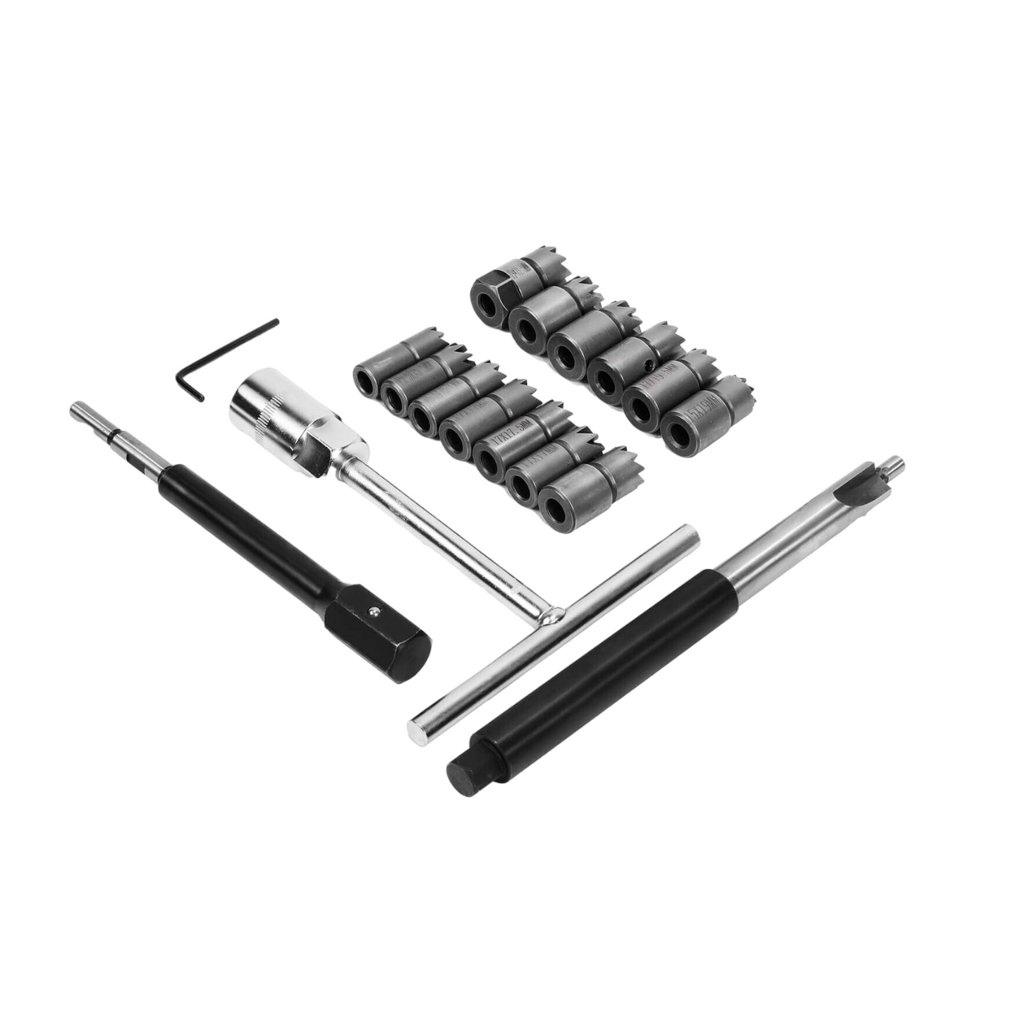 17tlg Satz Diesel Injektoren Injektor Fräser Dichtflächen Dichtsitz Werkzeug Kit