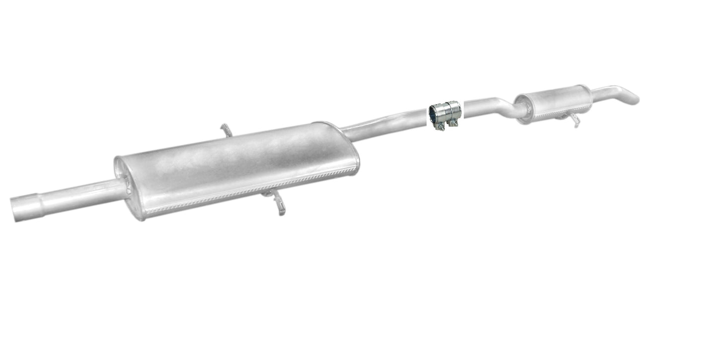 Field silencer middle silencer exhaust for Chrysler Dodge Plymouth