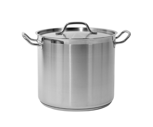 15,4L Kochtopf Suppentopf Edelstahl 28cm Deckel Küchentopf Bratentopf Induktion