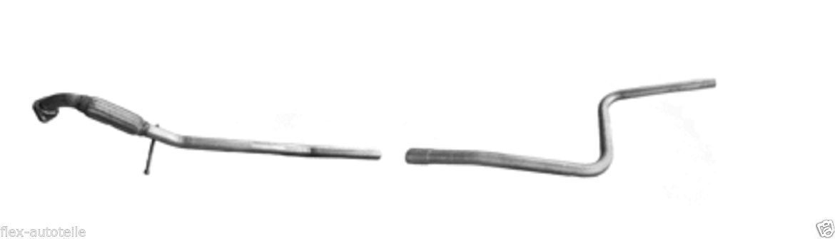 Bosal Hosenrohr Vorderrohr Rohr Flammrohr Abgasrohr Ford Fieste 1,3 60/69 PS