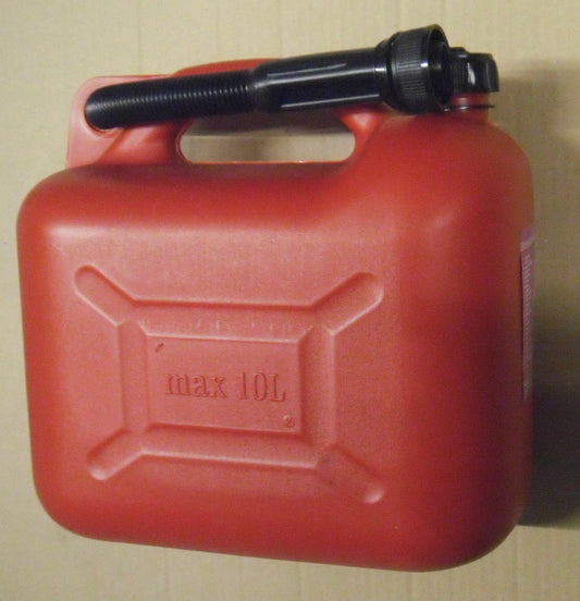 10l canister reserve petrol diesel plastic petrol canister fuel canister color red