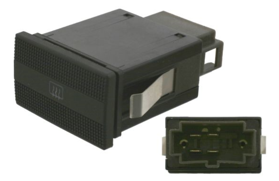 Febi Schalter Heckscheibenheizung für VW Passat 35i Transporter T4 3A0959621