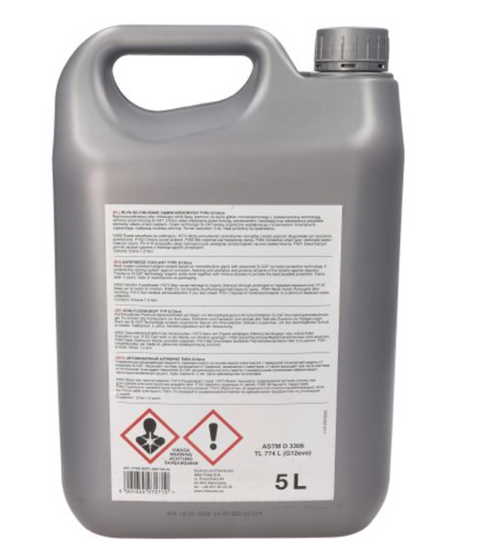 Kühlerfrostschutz Kühlflüssigkeit 5L Rot Rosa G12 evo für Audi VW Seat Skoda