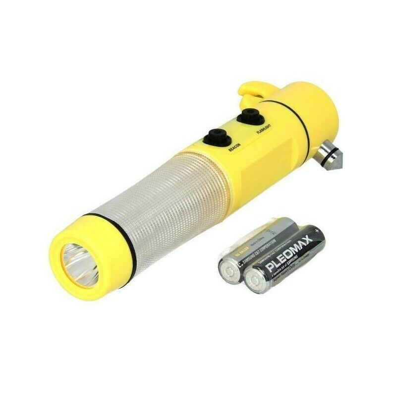 Pannenlicht Pannenleuchte Warnlicht Kfz LED Nothammer Gurtmesser  Notfalllicht - Flex-Autoteile