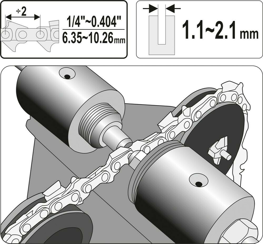 Yato YT-84970 Kettennietgerät Sägeketten Nietgerät Säge Kette Nietgerät - Flex-Autoteile