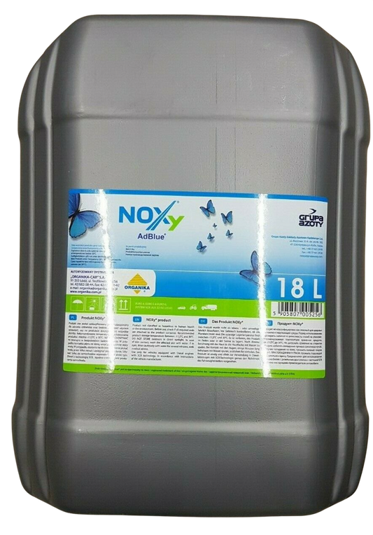 ADBLUE high purity urea solution 20 kg canister diesel exhaust additive truck bus